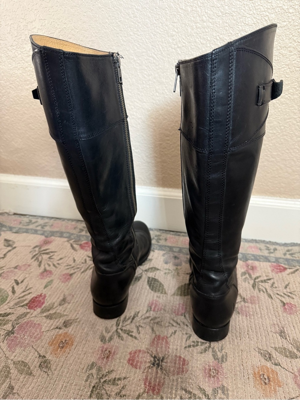 Frye Black Leather Boots - Picture 2 of 6